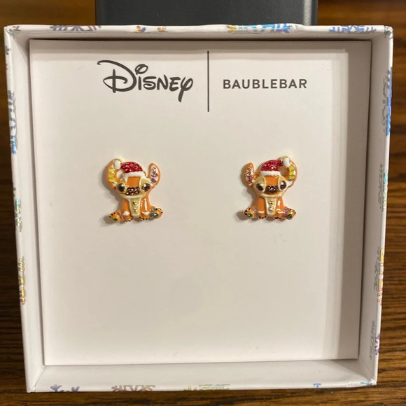 BaubleBar Jewelry - BaubleBar Disney Stitch Holiday earrings